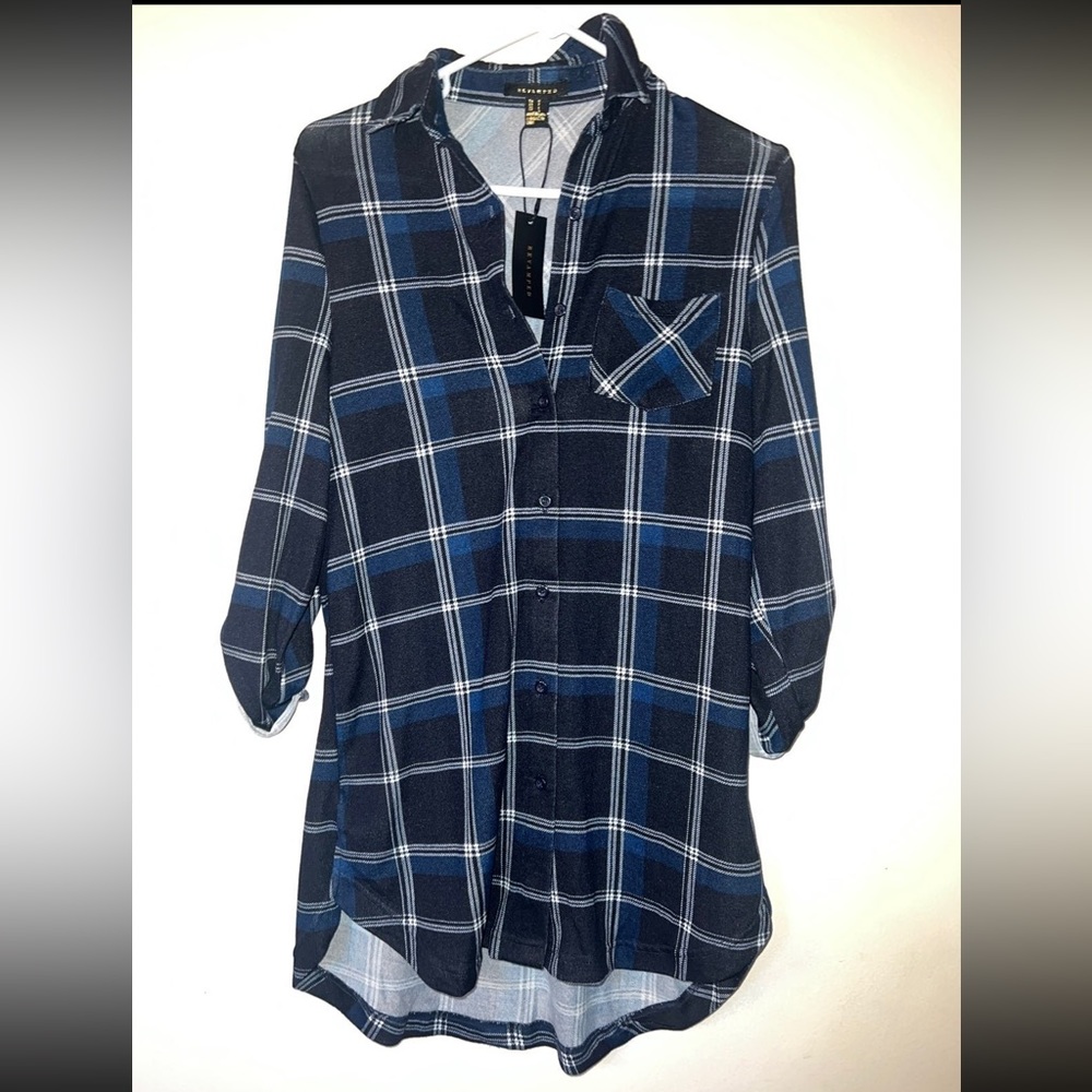 Plaid Button Down